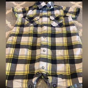 Boys 6 month romper